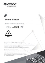 Gree GSY12BXAE User Manual