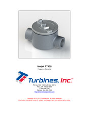 Turbines PT420 Manual