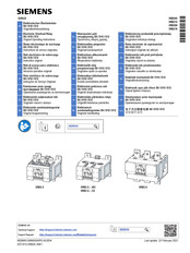 Siemens 3RB2 5 Series Original Operating Instructions