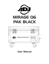 ADJ MIRAGE Q6 PAK User Manual