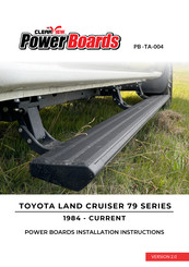 ClearView PowerBoards PB -TA-004 Installation Instructions Manual