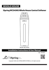 Ispring WCS45KG Installation Instructions & User Manual