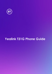 Yealink T31G Manual