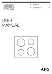 AEG HDB64623NB User Manual