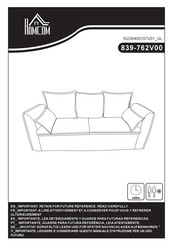 HOMCOM 839-762V00 Manual