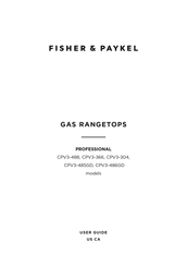 Fisher & Paykel PROFESSIONAL CPV3-486GD User Manual