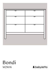 Babyletto Bondi M25616 Manual