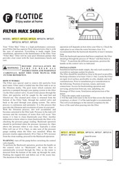 FLOTIDE Filter Max MFS20 Manual