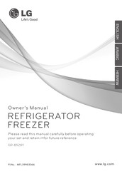 LG GR-B528Y Owner's Manual