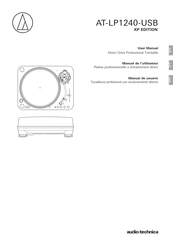 Audio Technica AT-LP1240-USB User Manual