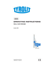 TYROLIT Hydrostress WSE2226QC Operating Instructions Manual
