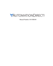 AutomationDirect C0-01AC Manual