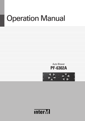 Inter-m PF-6302A Operation Manual
