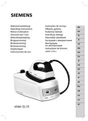 Siemens slider SL10 Operating Instructions Manual