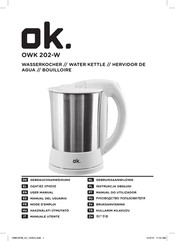 OK. OWK 202-W User Manual