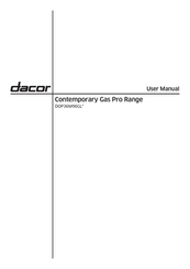 Dacor DOP36M96GL Series User Manual