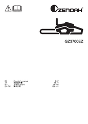 Zenoah GZ3700EZ Operator's Manual