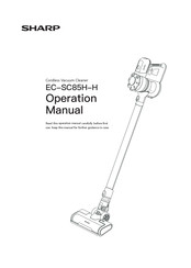 Sharp EC-SC85H-H Operation Manual
