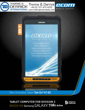 Ecom Tab-Ex 01 D2 Manual