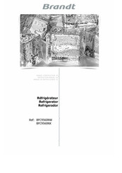 Brandt BFC9560NX Instruction Manual