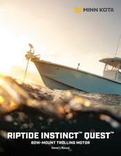 Minn Kota RIPTIDE INSTINCT QUEST Owner's Manual