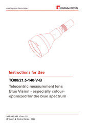 Vision & Control TO88/21.5-140-V-B Instructions For Use Manual