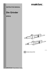 Maktec MT912 Instruction Manual