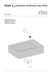 Clou flush 2 CL/03.03021 Installation Instructions Manual