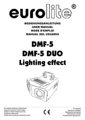 EuroLite DMF-5 User Manual