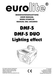 EuroLite DMF-5 DUO User Manual