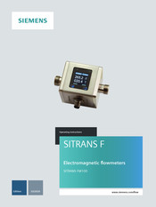Siemens SITRANS F FM100 Operating Instructions Manual
