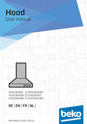 Beco HCA63640B User Manual