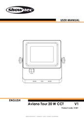 Artecta Aviano Tour 20 W CCT User Manual
