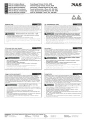 Puls CP20.242 Installation Manual