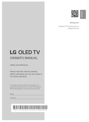 LG OLED65G36LA.HFAQLWK Owner's Manual