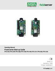 Msa FieldServer ProtoCarrier FPC-C38 Manuals | ManualsLib