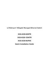 Planet XGS-6320-12X4TR Quick Installation Manual