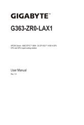 Gigabyte G363-ZR0-LAX1 User Manual