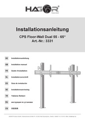 HAGOR 3331 Installation Manual