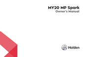 HOLDEN MP Spark 2020 Owner's Manual