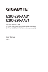 Gigabyte E283-Z90-AAD1 User Manual
