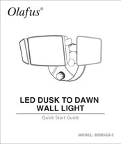 Olafus BDB55D-3 Quick Start Manual