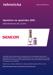 Sencor SBL 2214RD User Manual