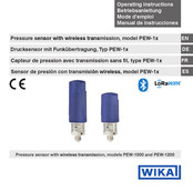 WIKA PEW-1200 Operating Instructions Manual