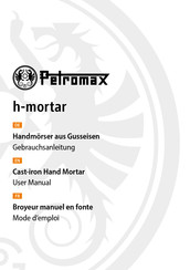 Petromax h-mortar User Manual