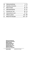 NEFF N64K40N0 Operating Instructions Manual