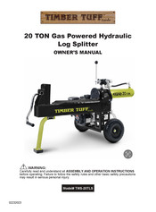 Timber Tuff Tools TMS-20TLS Owner's Manual