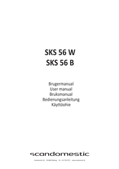 Scandomestic SKS 56W User Manual