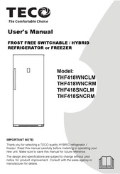 TECO THF418SNCLM User Manual