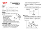 Comeup Winch Rhino 15 Manual